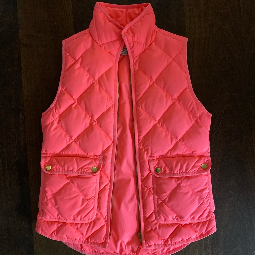 J. Crew Quilted Vest XXS